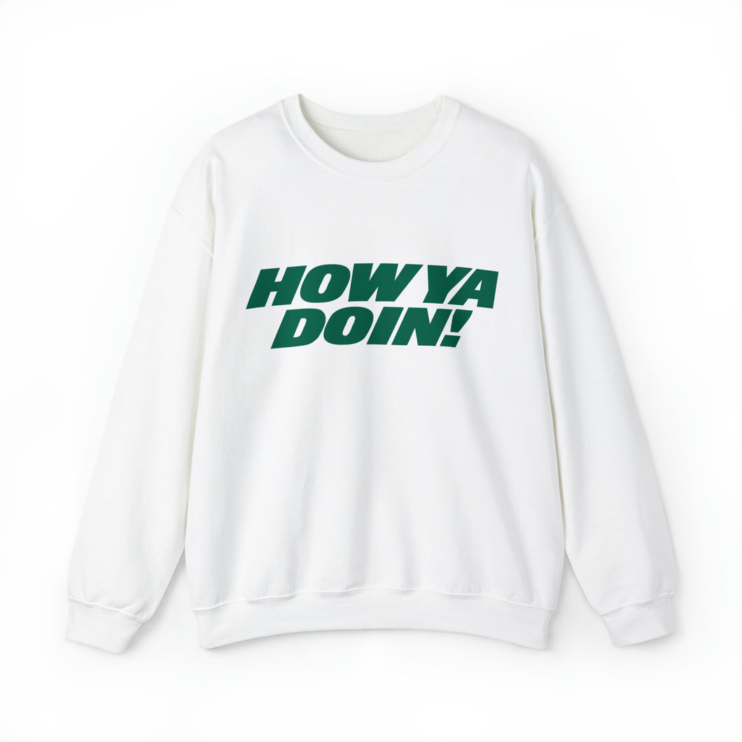 How Ya Doin! Jets Edition Unisex Heavy Blend™ Crewneck Sweatshirt