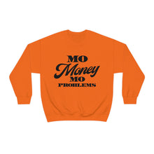 Load image into Gallery viewer, Mo Money Mo Problems! Cursive Font Unisex Heavy Blend™ Hoodie Sweater
