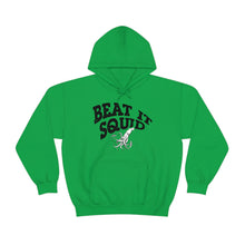 Load image into Gallery viewer, Beat It Squid! Curved Font Unisex Heavy Blend™ Hoodie Sweater
