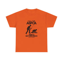 Load image into Gallery viewer, Call The ASPCA! High Visibility Construction Heavy Cotton Crew Tee
