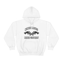 Load image into Gallery viewer, Nobody Moves, Nobody Gets Hurt! Sheriff Edition Unisex Heavy Blend™ Hoodie Sweater
