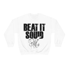 Load image into Gallery viewer, Beat It Squid! Big Block Font Heavy Blend™ Crewneck Sweatshirt
