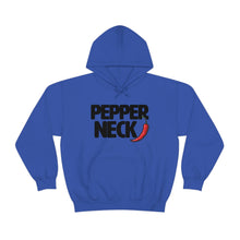 Load image into Gallery viewer, Pepper Neck! Block Font White Unisex Heavy Blend™ Hoodie Sweater
