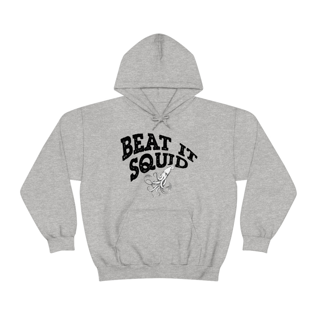 Beat It Squid! Curved Font Unisex Heavy Blend™ Hoodie Sweater