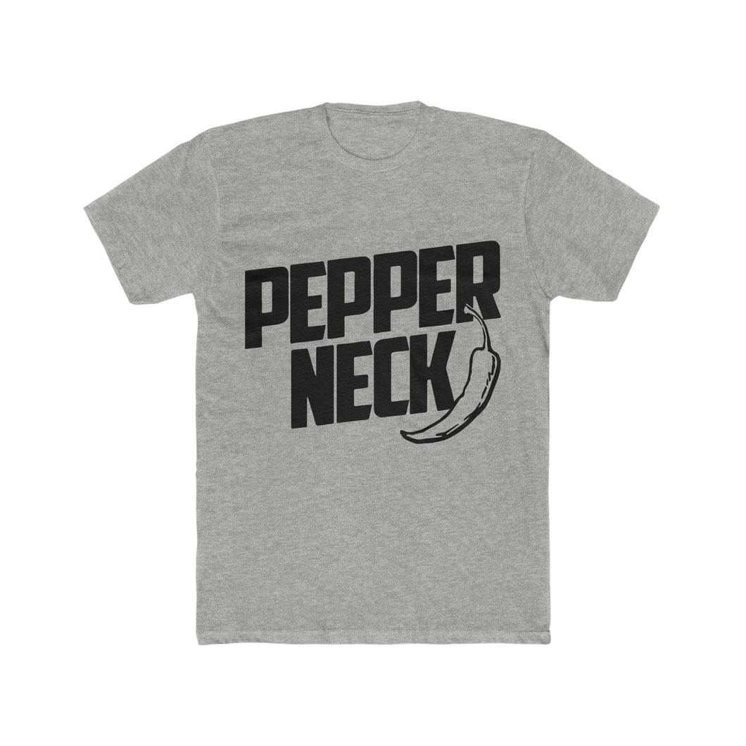 Pepper Neck! Black Font Cotton Crew Tee