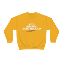 Load image into Gallery viewer, All About The Bread! Block Font Unisex Heavy Blend™ Crewneck Sweatshirt

