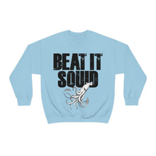 Load image into Gallery viewer, Beat It Squid! Big Block Font Heavy Blend™ Crewneck Sweatshirt
