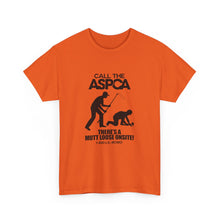 Load image into Gallery viewer, Call The ASPCA! High Visibility Construction Heavy Cotton Crew Tee
