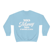 Load image into Gallery viewer, Mo Money Mo Problems! Cursive Font Unisex Heavy Blend™ Crewneck Sweatshirt
