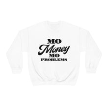Load image into Gallery viewer, Mo Money Mo Problems! Cursive Font Unisex Heavy Blend™ Hoodie Sweater
