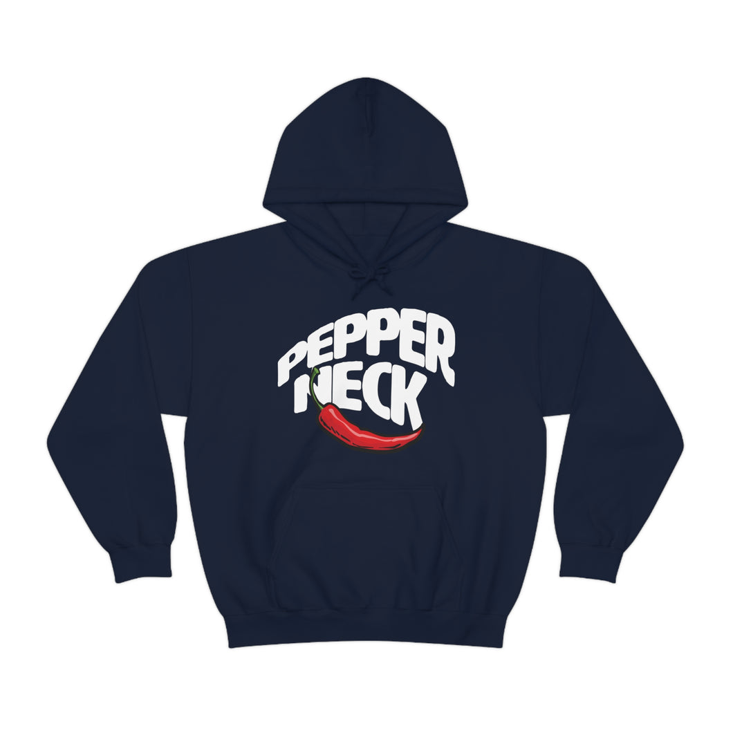 Pepper Neck! Enlarged Font Black Unisex Heavy Blend™ Hoodie Sweater