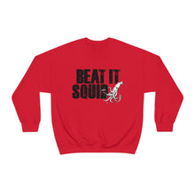 Load image into Gallery viewer, Beat It Squid! Block Font Heavy Blend™ Crewneck Sweatshirt
