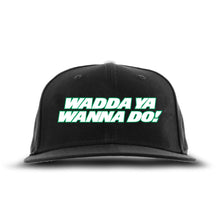 Load image into Gallery viewer, Wadda Ya Wanna Do! Jets Edition Snapback Hat
