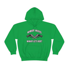 Load image into Gallery viewer, Nobody Moves, Nobody Gets Hurt! Wild West Edition Unisex Heavy Blend™ Hoodie Sweater
