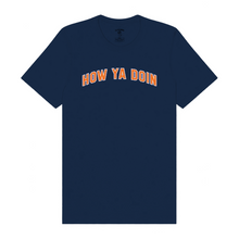 Load image into Gallery viewer, How Ya Doin’ New York Blue &amp; Orange Tee
