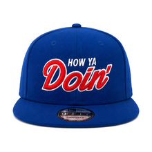 Load image into Gallery viewer, How Ya Doin’ New York Blue Script New Era 9FIFTY Snapback
