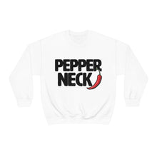 Load image into Gallery viewer, Pepper Neck! Block Font White Unisex Heavy Blend™ Crewneck Sweatshirt
