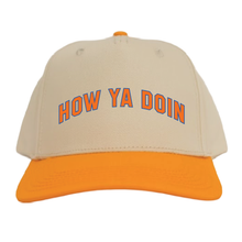Load image into Gallery viewer, How Ya Doin’ New York Orange Snapback
